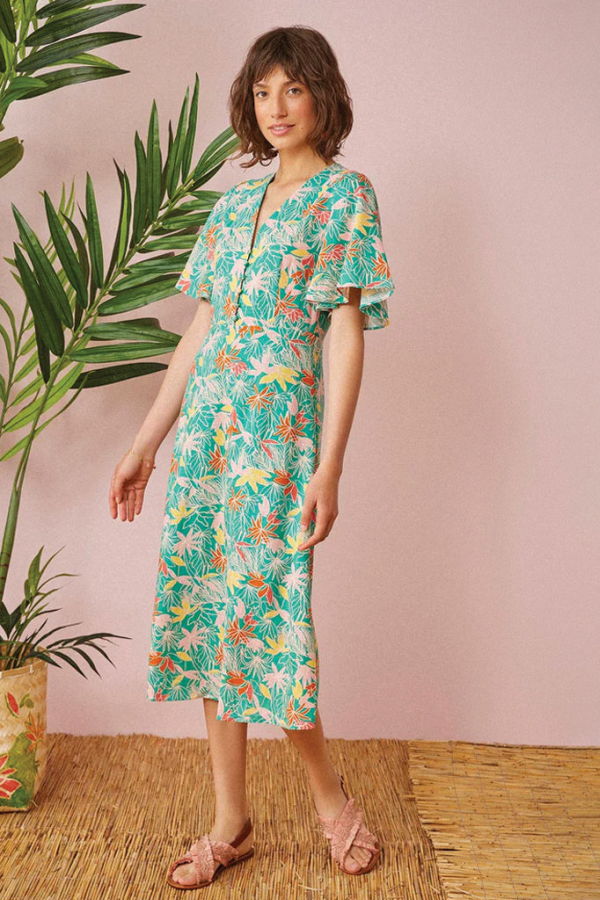 Des Petits Hauts Tamiane Dress - Amazonia