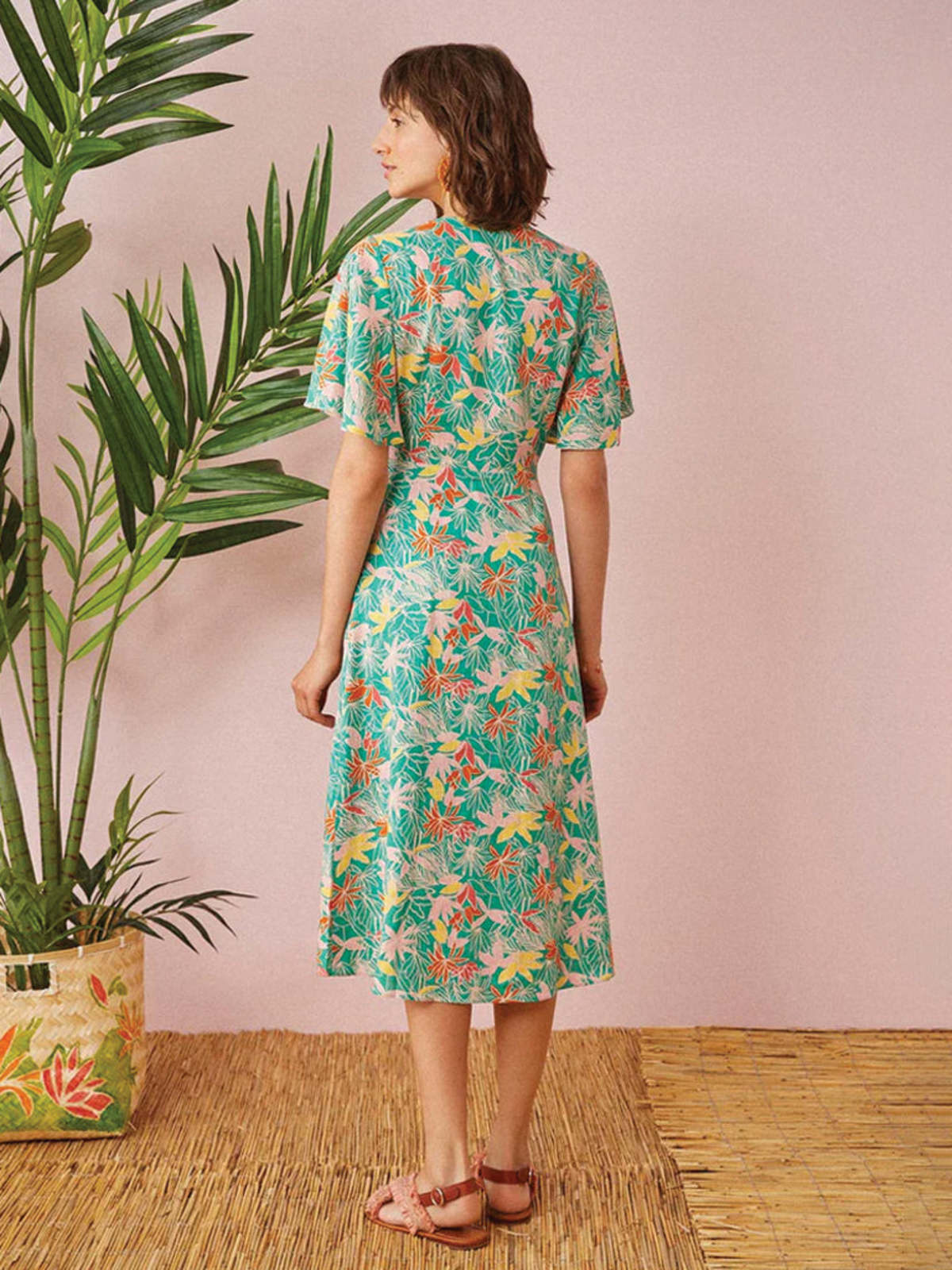 Des Petits Hauts Tamiane Dress - Amazonia - Image 3 of 5