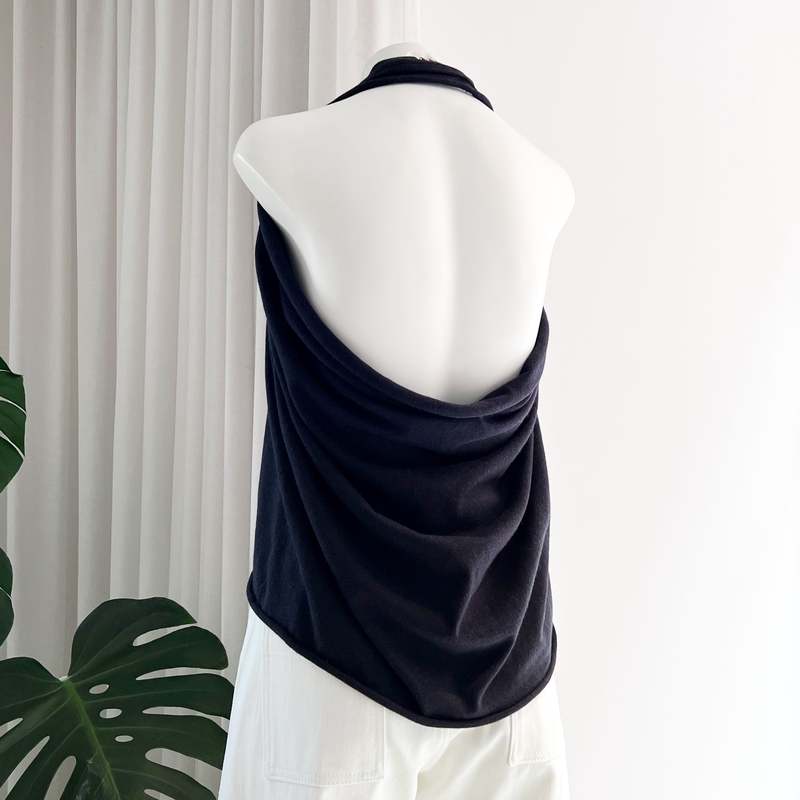Tシャツ・カットソー EXTREME CASHMERE Women Tops N392EEL 001 NAVY Tees for Women