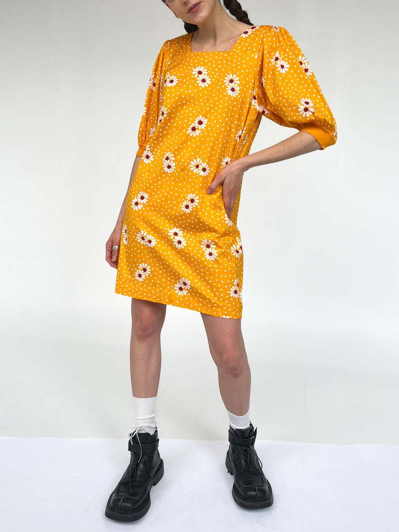 Yves Saint Laurent Daisy Dress - orange | Garmentory
