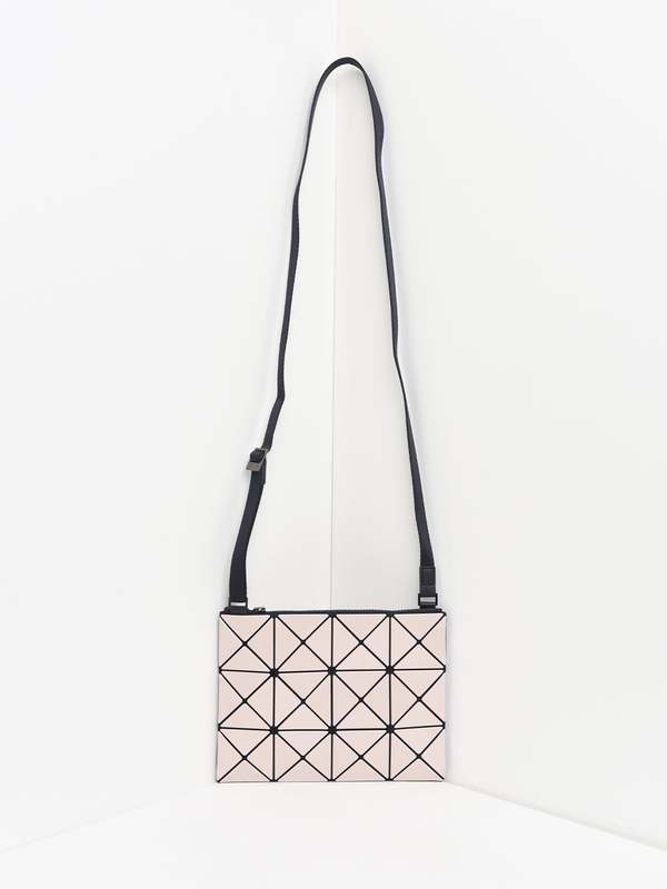 Bao Bao Issey Miyake Beige Lucent Crossbody Bag