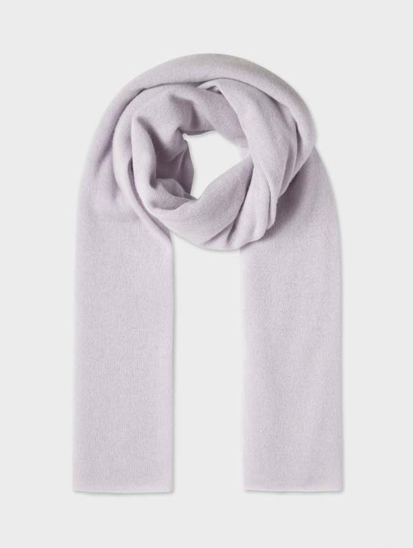 White + Warren Cashmere Travel Wrap - Silver Lilac Heather