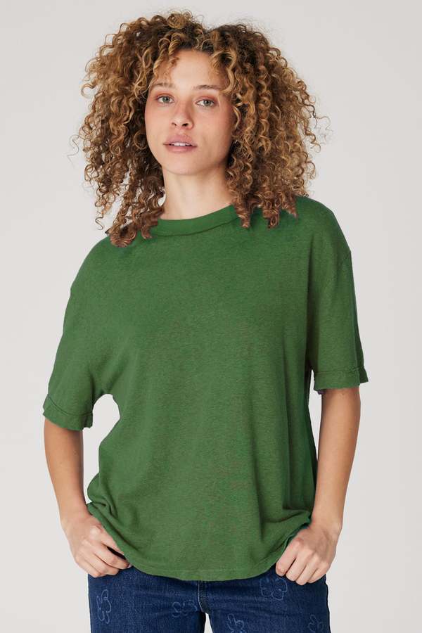 Back Beat Co. Tomboy Hemp Tee Vineyard Garmentory