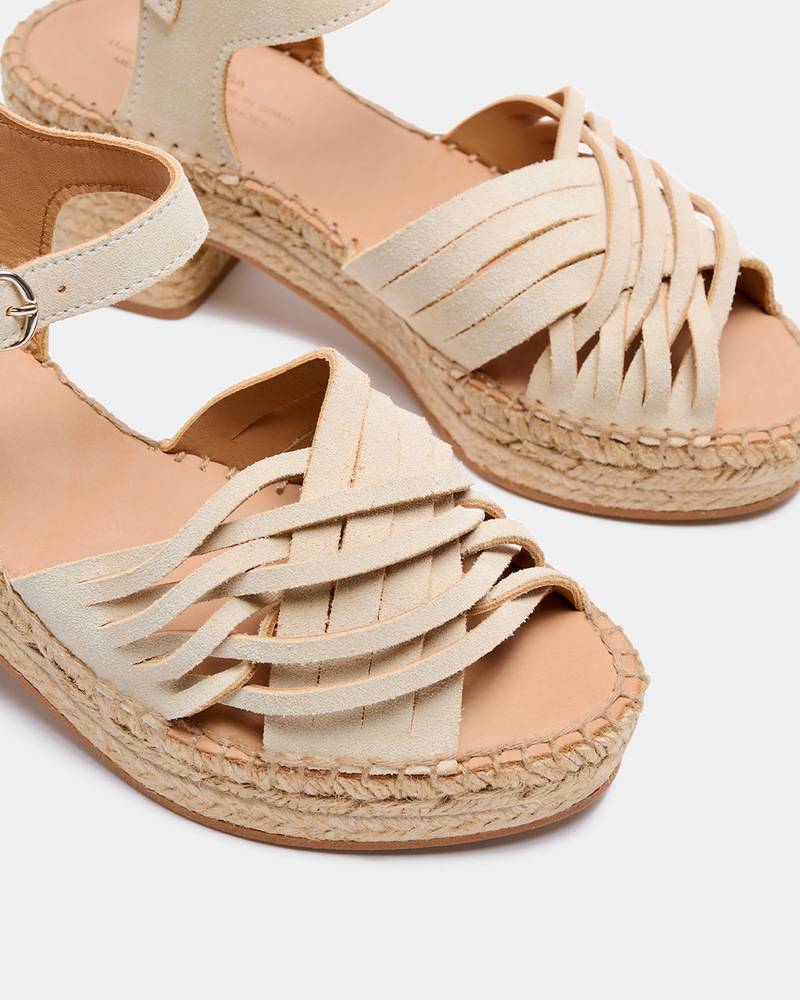 Naguisa Hacana Espadrilles Ecru