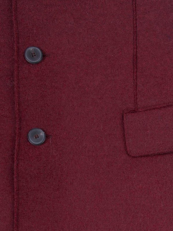 Harris Wharf Chester Coat Pressed Wool - Cinabre Harris Wharf Chester Coat Pressed Wool - Cinabre