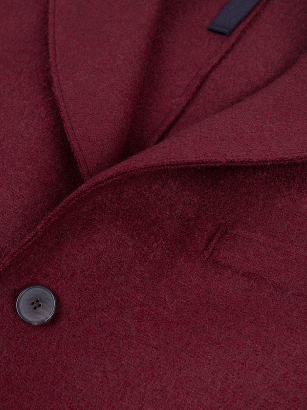 Harris Wharf Chester Coat Pressed Wool - Cinabre Harris Wharf Chester Coat Pressed Wool - Cinabre