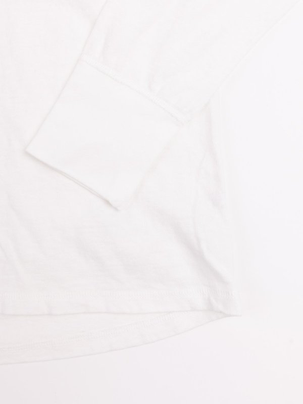 Homespun Coalminer Henley - Off White Homespun Coalminer Henley - Off White
