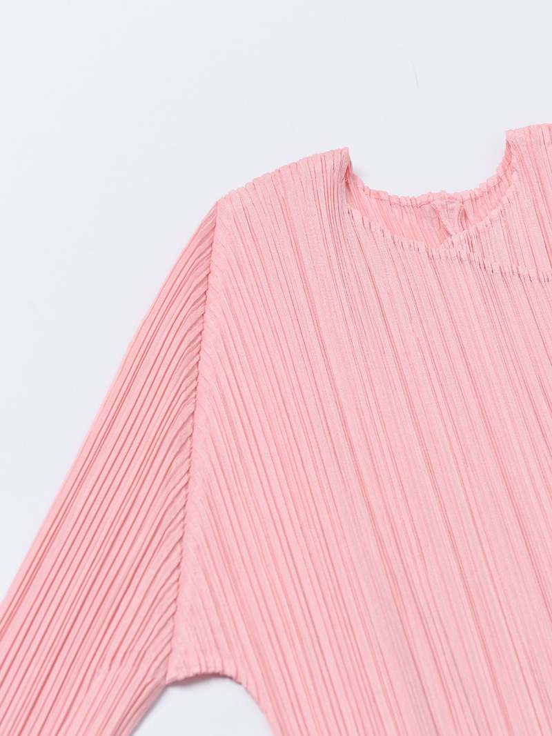PLEATS PLEASE MONTHLY カーディガン　LIGHT PINK3 Pleats Please By Issey Miyake Monthly Colors Cardigan - Light Pink