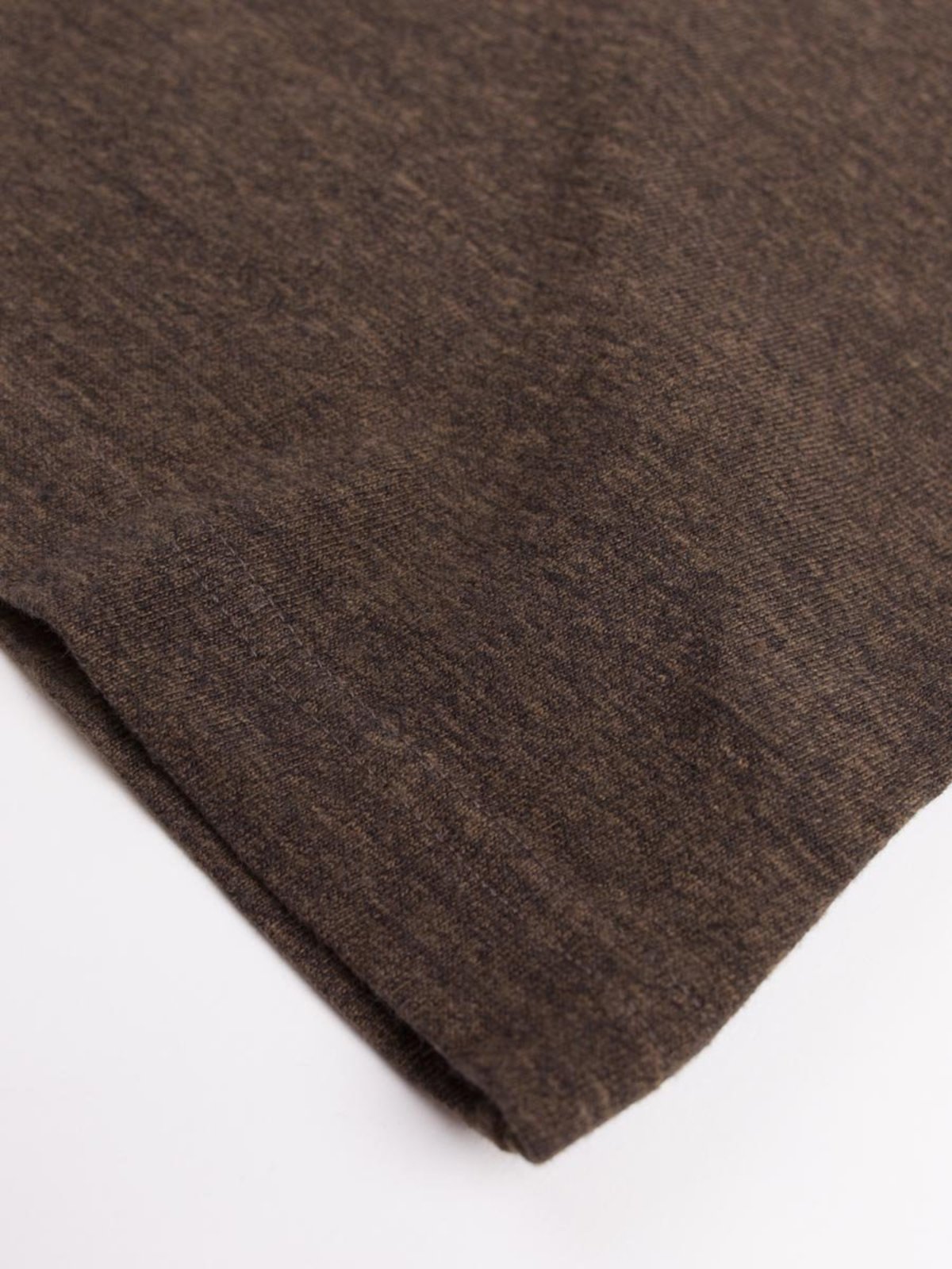 National Athletic Goods Pocket Tee 7oz Mock Twist - Olive - Image 3 of 4