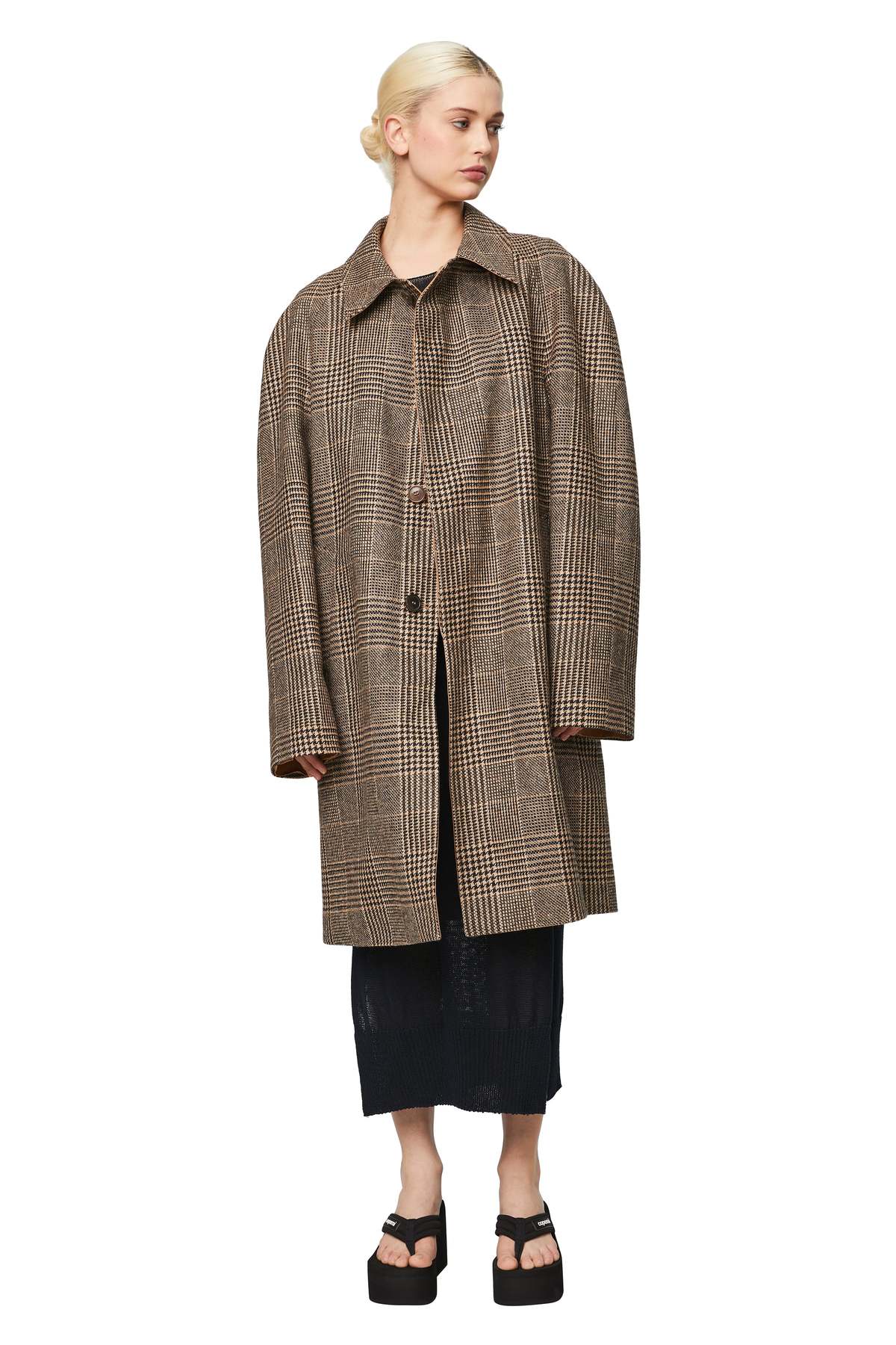Maison Margiela Reversible Trench Coat - Brown | Garmentory