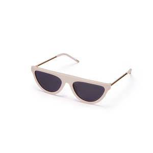 Jenny Bird The Brow Sunglasses - Matte Putty | Garmentory display picture 2