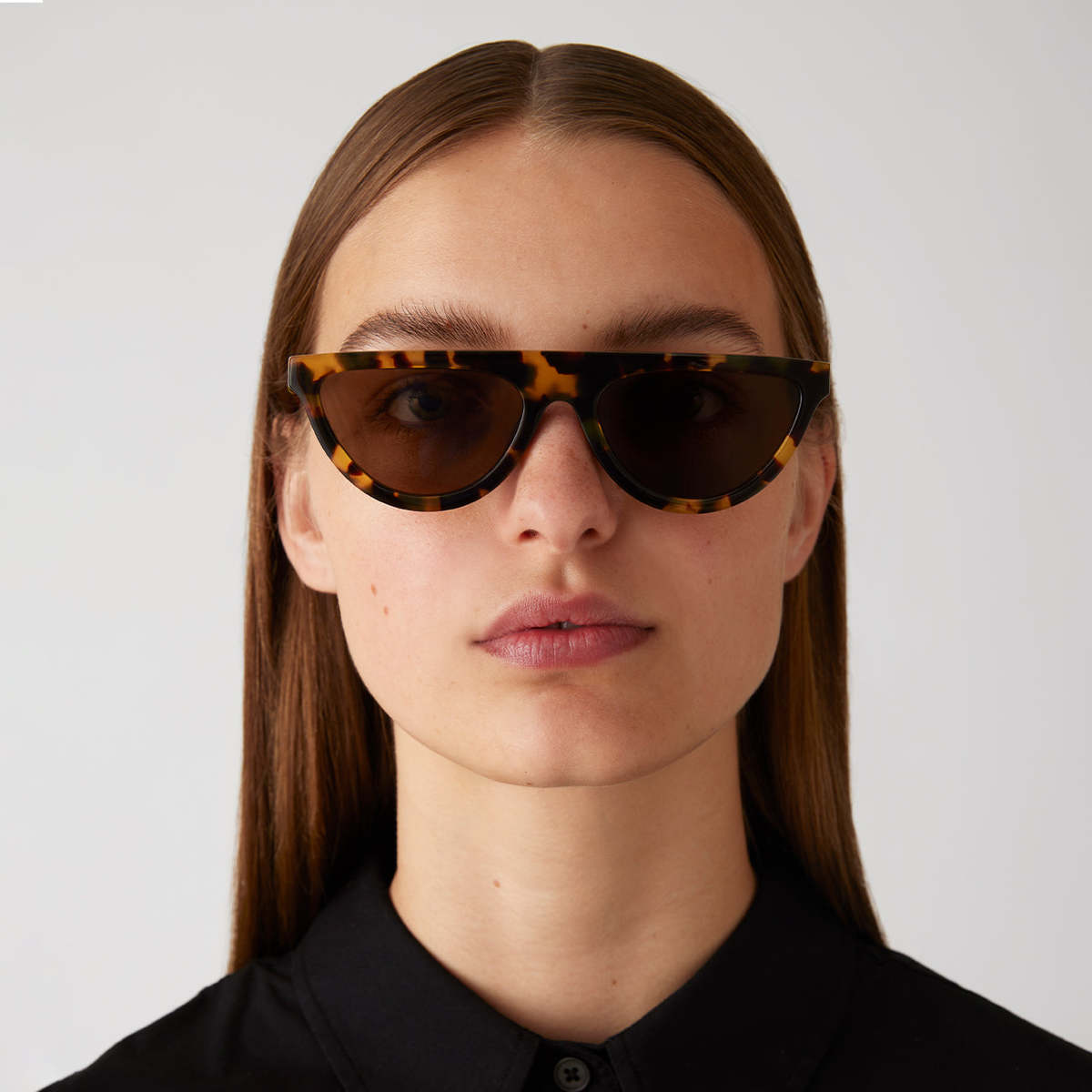 Jenny Bird The Brow Sunglasses Black Jenny Black Sunglasses main image 3