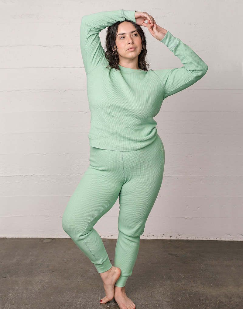 Noble Waffle Bottom - Sage