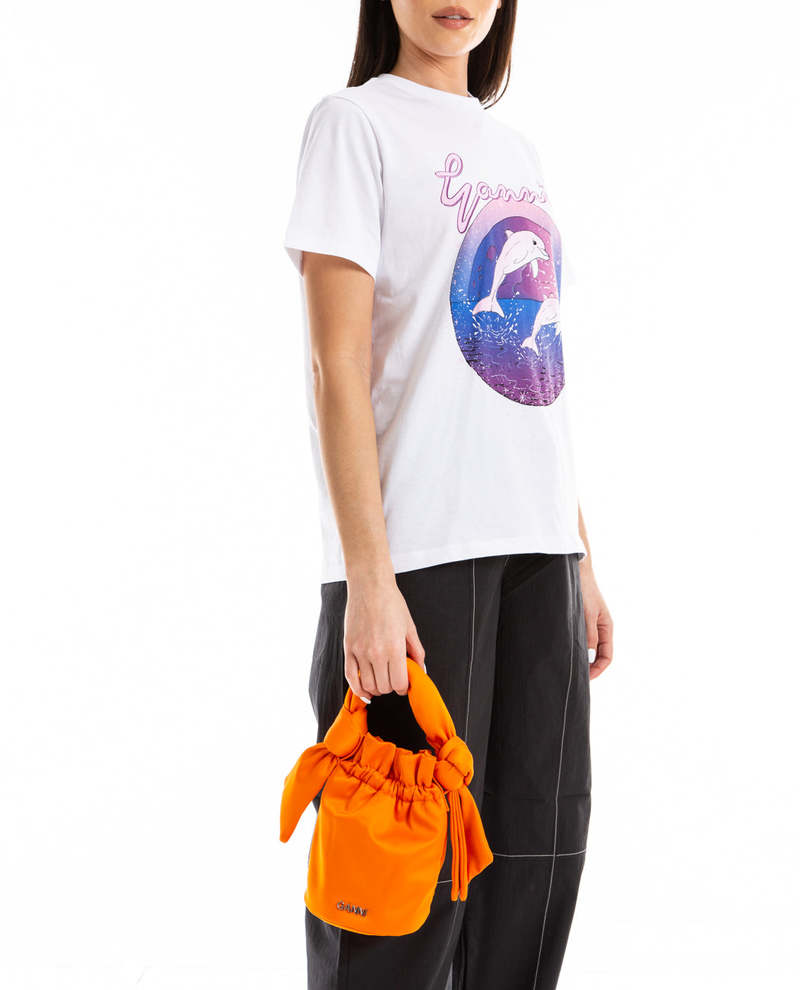 Ganni Occasion Top Handle Knot Bag | Garmentory