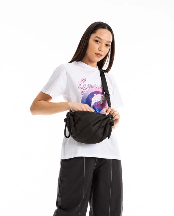 ★GANNI★ QUILTED RECYCLED TECH SMALL ショルダーバッグ GANNI ガニー ショルダーバッグ Quilted Recycled Tech Small