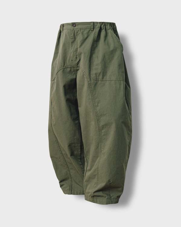 【ANGLAN】25SS★ [AG] Herringbone Fatigue Balloon Pants Anglan-Round-Rib-Fatigue-