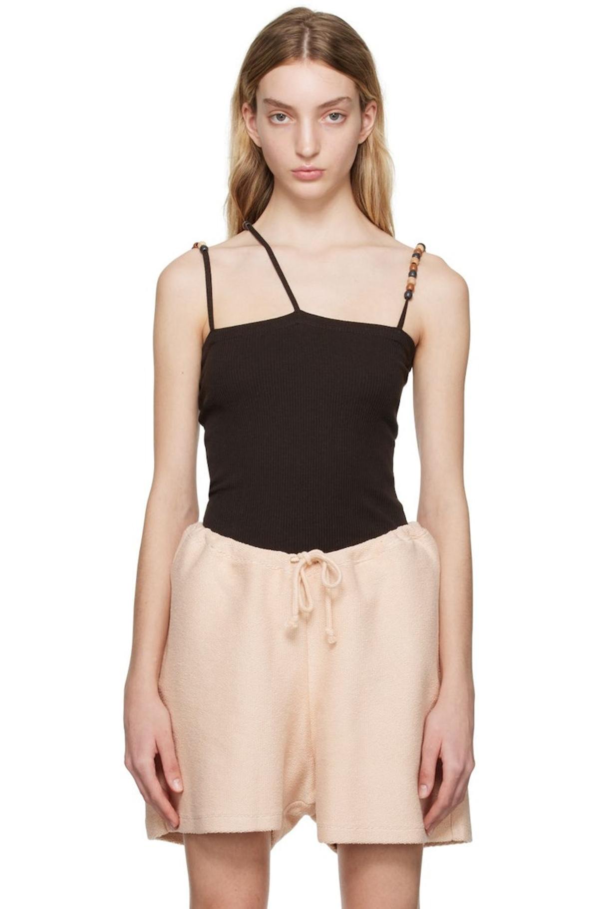 トップス baserange / tav top Baserange Women's Tav Tank Top in Dried Beige Baserange トップス
