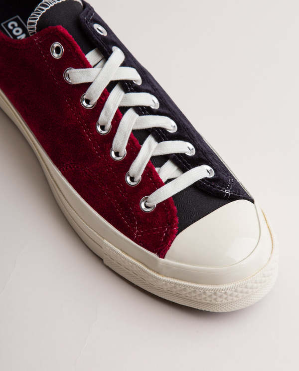 black velvet high top converse