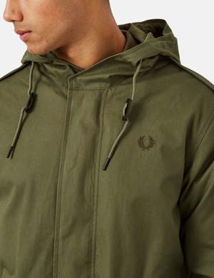 Fred Perry Detachable Liner Parka Jacket - Parka Green | Garmentory