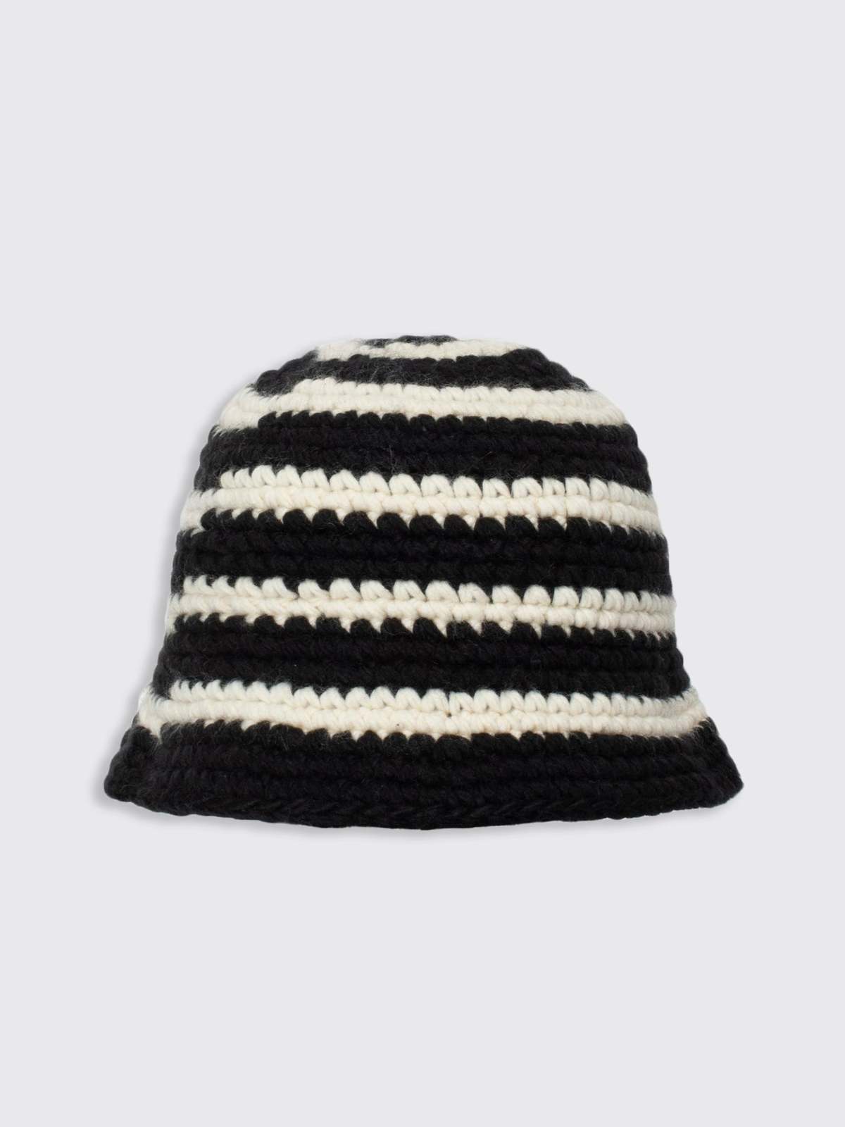Stussy Swirl Knit Bucket Hat Black Garmentory