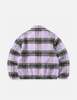 Thisisneverthat Brushed Check Zip Jacket - Lavender Purple - Thumbnail 10