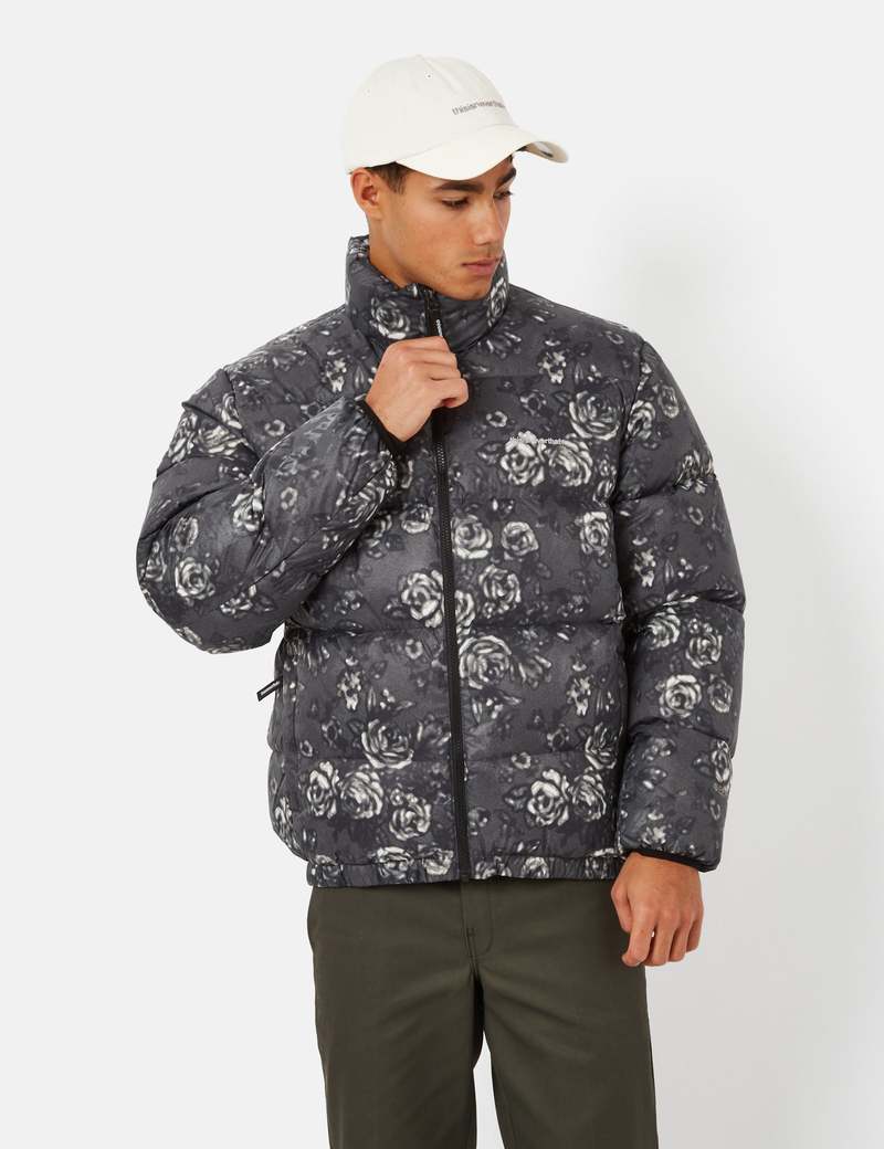 Thisisneverthat PERTEX T Down Jacket - Flower Black | Garmentory