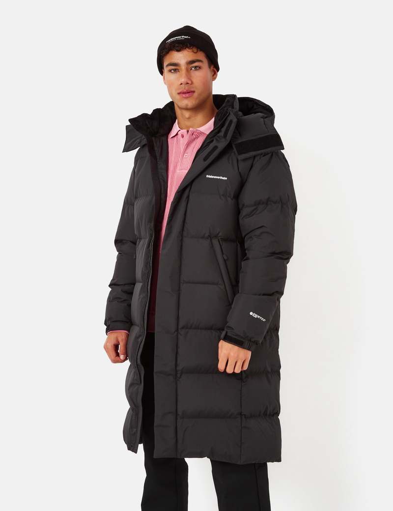 Thisisneverthat PERTEX T Long Down Parka - Black | Garmentory