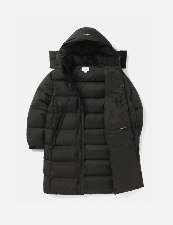 Thisisneverthat PERTEX T Long Down Parka - Black | Garmentory