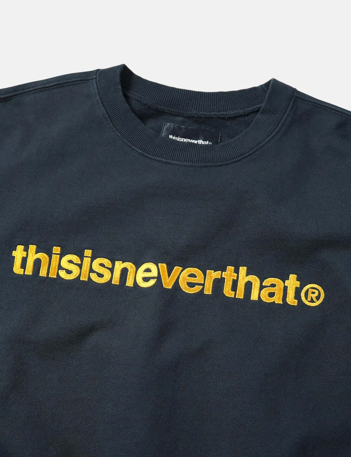 Thisisneverthat T-Logo Crewneck Sweatshirt - Navy Blue