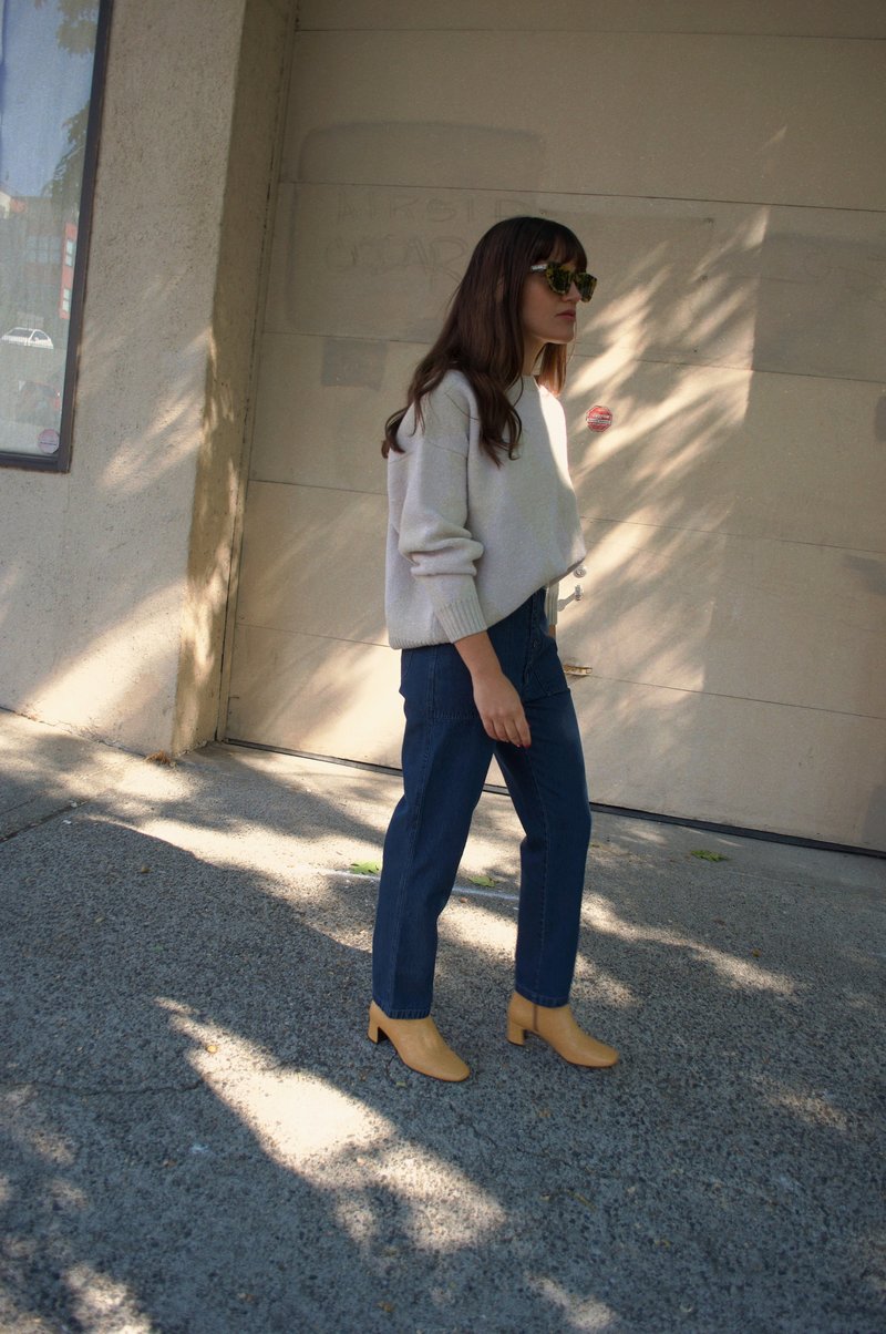 Micaela Greg Work Pant - Deep Indigo