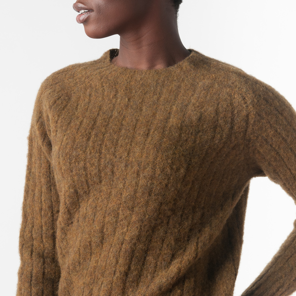 Howlin' Astro Girl Sweater in Old Olive Howlin' Astro Girl Sweater in Old Olive