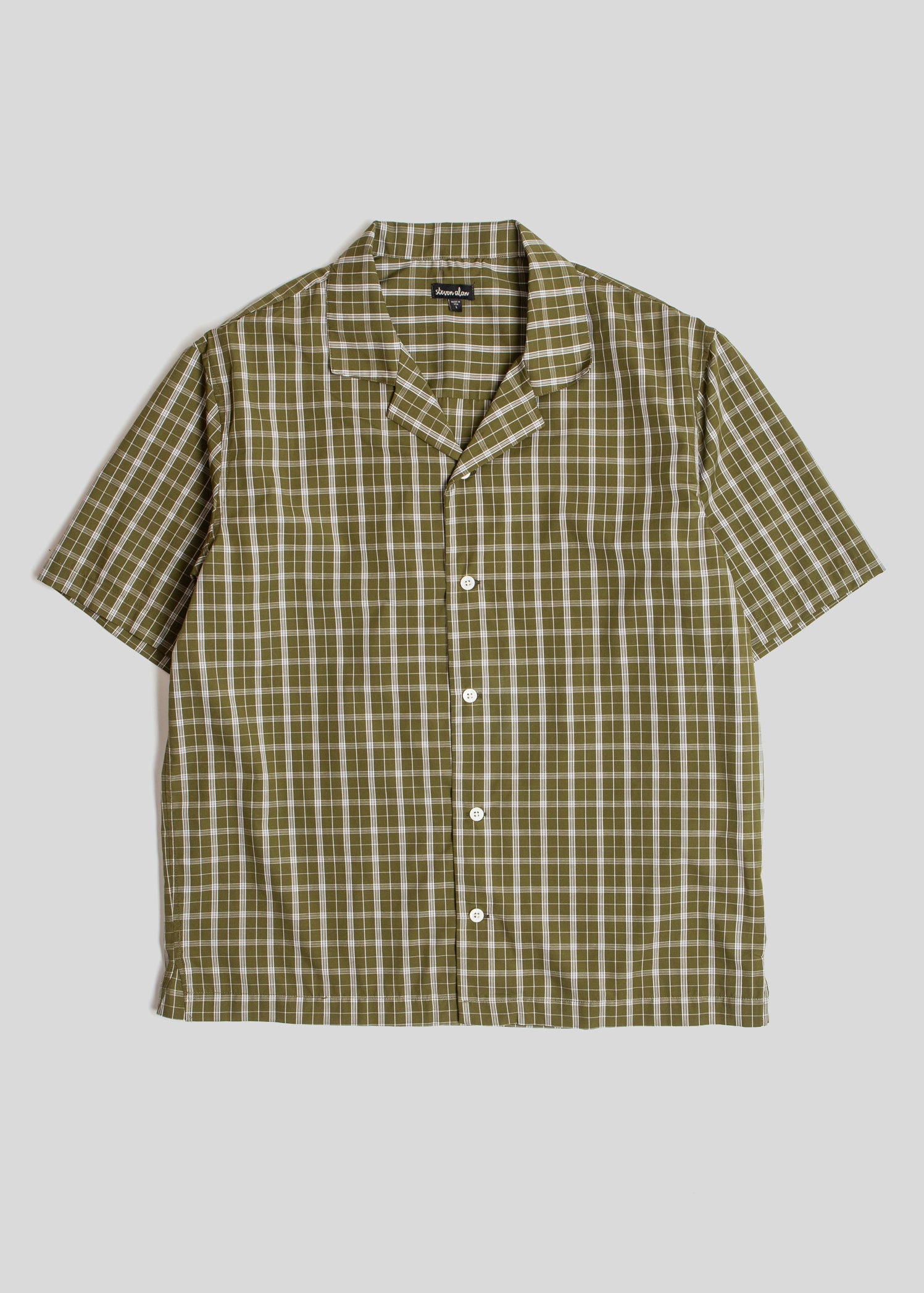 【Steven Alan】CAMP COLLAR SHIRT Steven Alan Camp Shirt - Adirondack | Garmentory