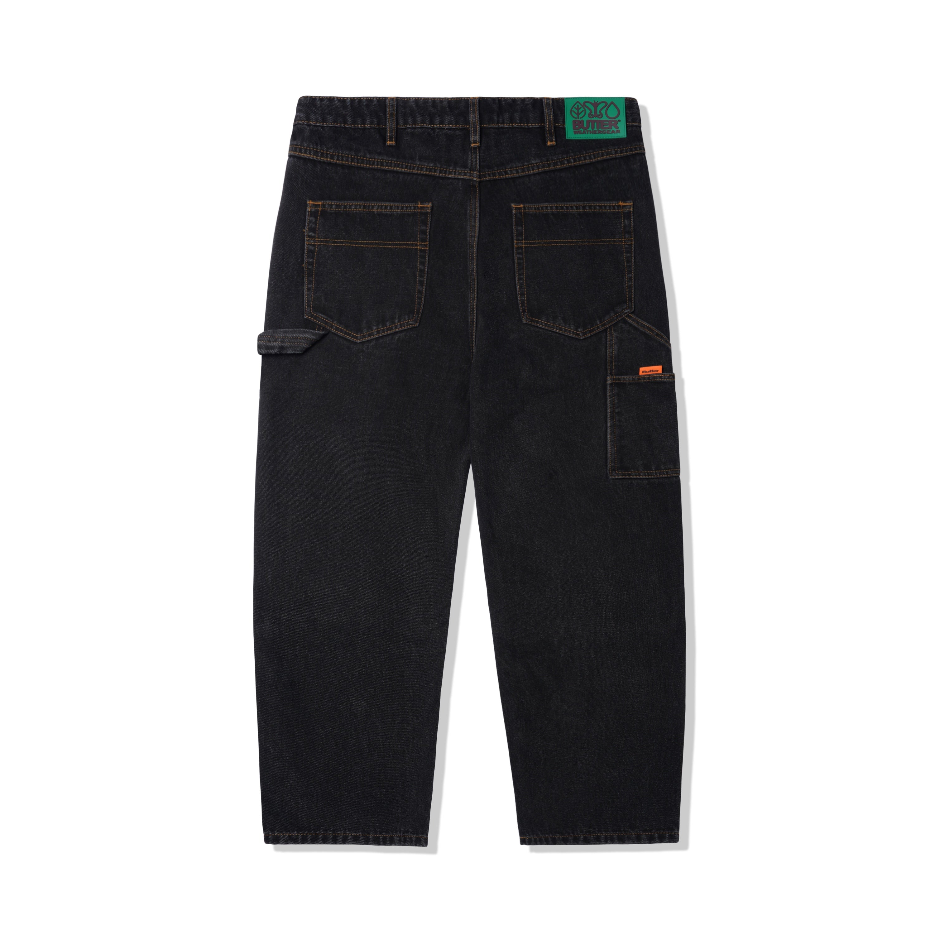 【BUTTER GOODS】 Weathergear Denim Jeans, Faded Black Butter Goods Weathergear Denim Jeans Faded Black – SELECT