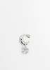 DEPARTMENT Snowball Earring - Silver - Thumbnail 4