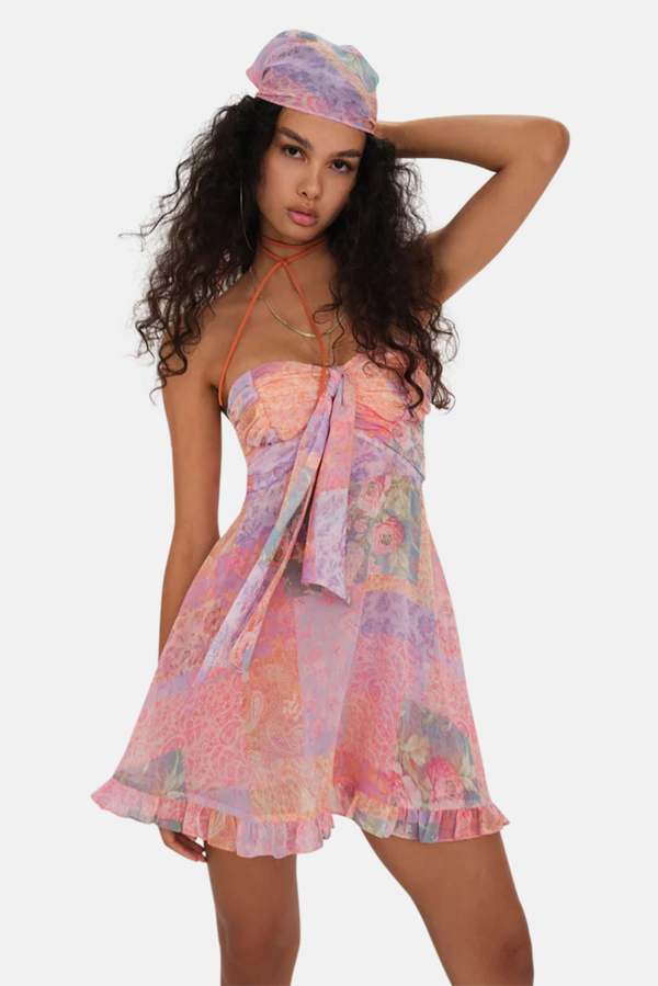 Teagan Mini Dress Multi | Garmentory