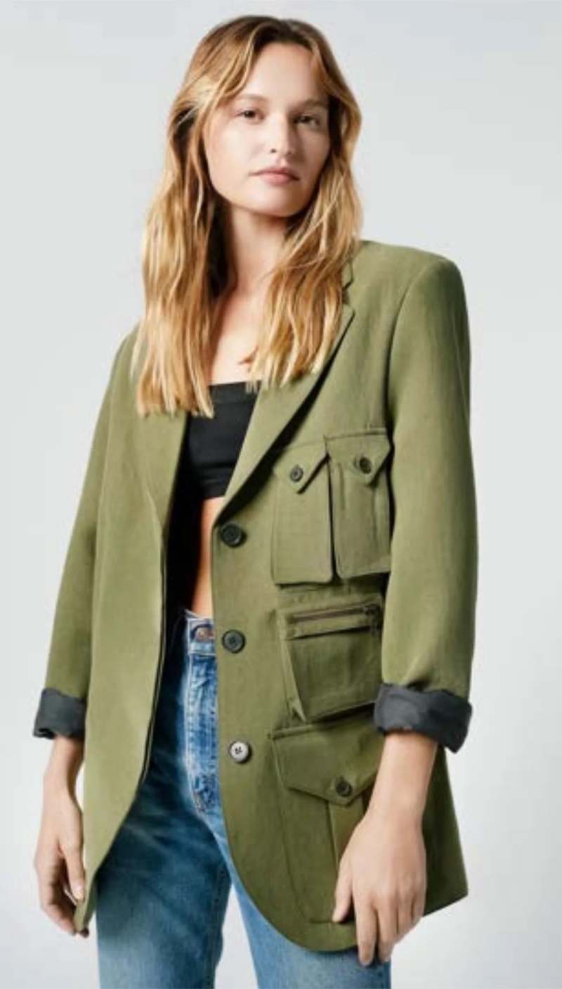 Smythe Surplus Blazer Army Garmentory