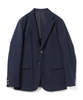 Beams Plus 3B Seersucker Jacket - Navy Solid - Thumbnail 1