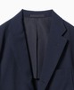 Beams Plus 3B Seersucker Jacket - Navy Solid - Thumbnail 2