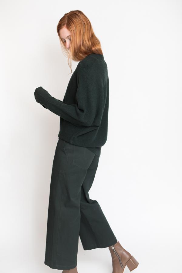 Just Female Home Knit - Woods Green Just Female Home Knit - Woods Green