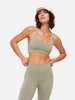 MATE the Label Organic Stretch Sports Bra - Sage - Thumbnail 2