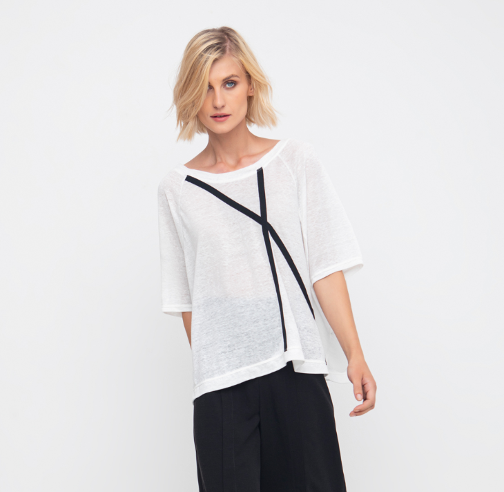 Ozai N Ku Hi-Note Jacket, Trip White