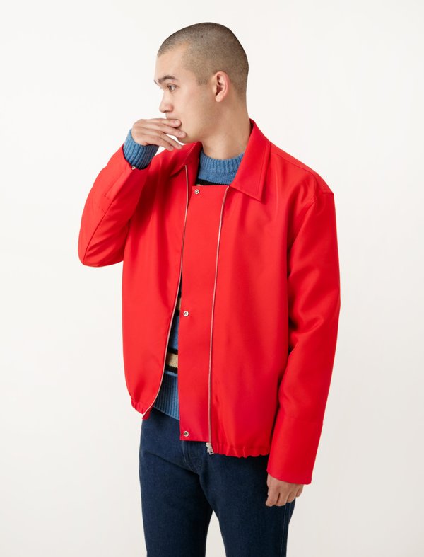 Marni Coach Jacket - Bright Red Marni Coach Jacket - Bright Red