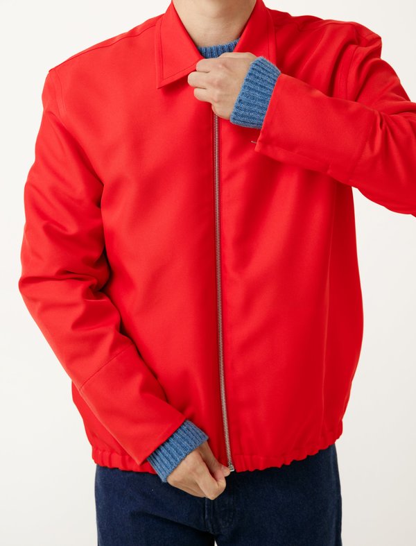 Marni Coach Jacket - Bright Red Marni Coach Jacket - Bright Red