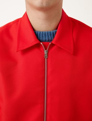 Marni Coach Jacket - Bright Red Marni Coach Jacket - Bright Red