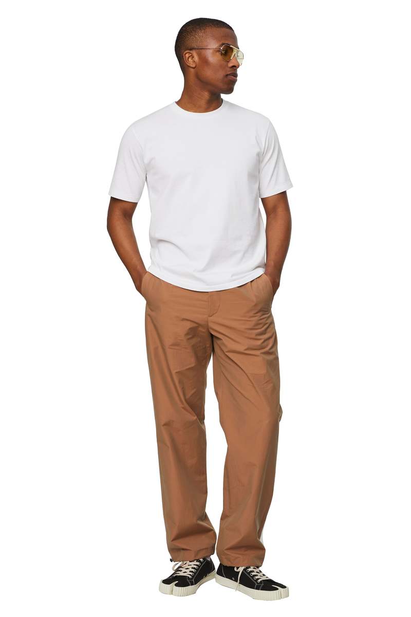 Auralee Luster Plaiting Tee - White | Garmentory