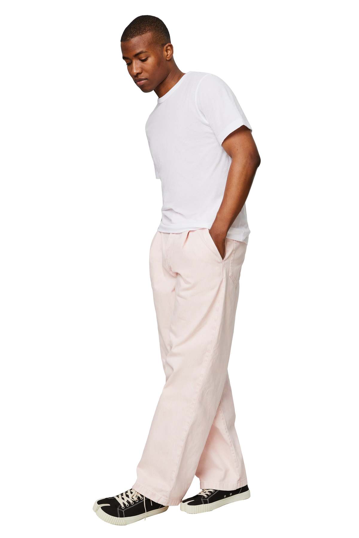 Dries Van Noten Wide Fit Penning Denim Jeans - Pink | Garmentory