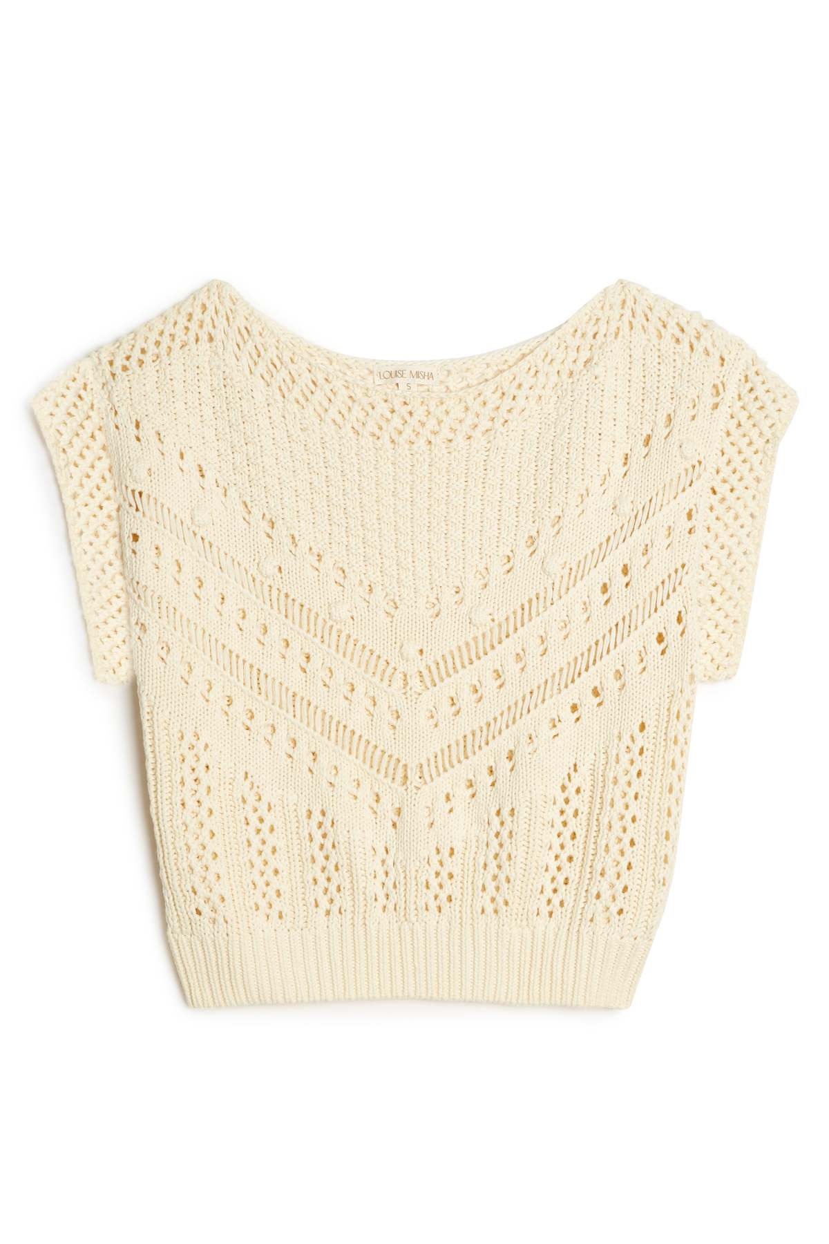 Louise Misha Loria Knit Jumper - Cream | Garmentory
