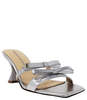 Giampaolo Viozzi High Heel Sandal - Silver - Thumbnail 3