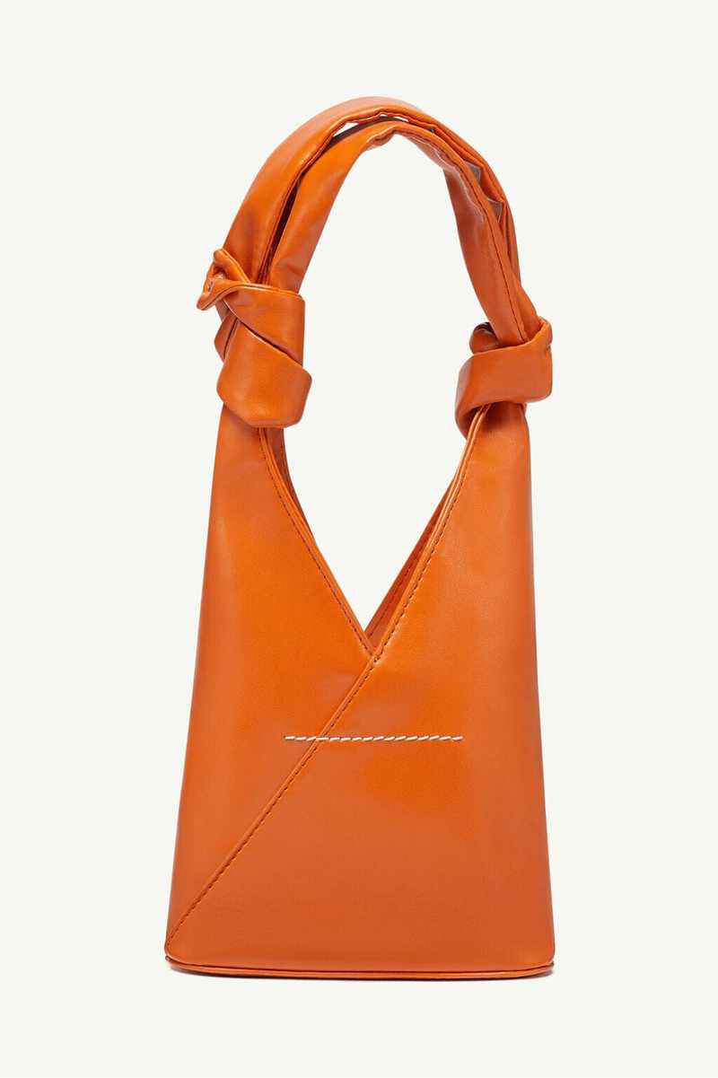 MM6 Maison Margiela Japanese Knotted Bag - Papaya | Garmentory