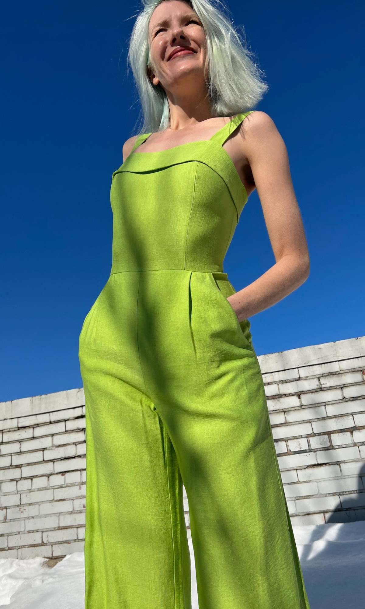 Birds of North America Sandgrouse Jumpsuit - Pear - Image 6 of 10